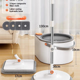 Rotating Mop Household Mop Automatic Rotating Single Barrel